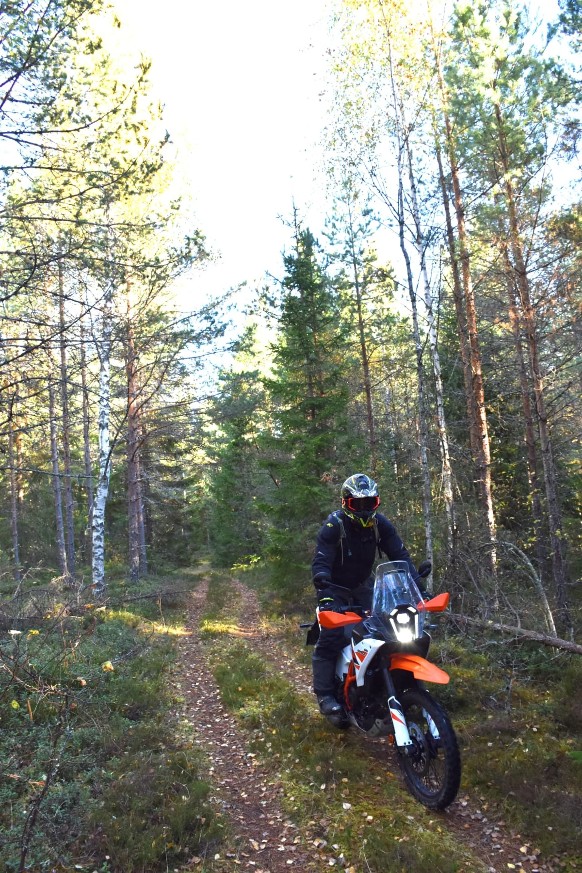 390ans lätthet och smidighet gör den lämplig både för nybörjare och de som vill känna sig tryggare när terrängen blir svår.