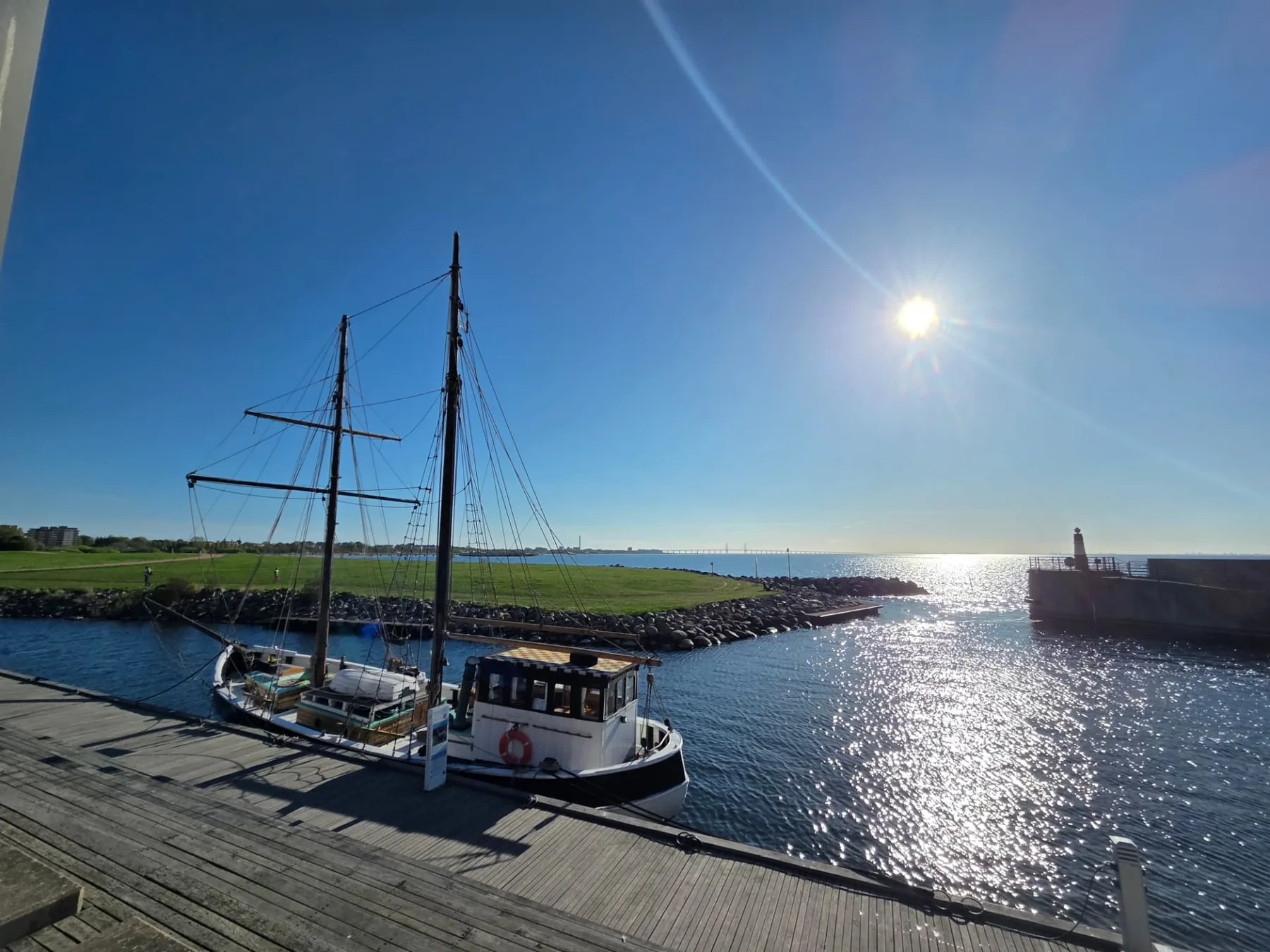 Vårvy i centrala Malmö